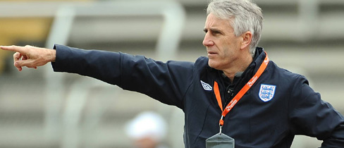 The England U17 Head Coach supervised the 1-1 draw against Holland. Now he is preparing to face Germany.